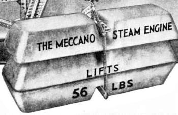 Meccano steam engine.