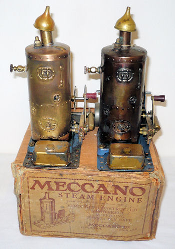 Meccano steam engines 1929.