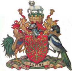 Chesterfield coat of arms.