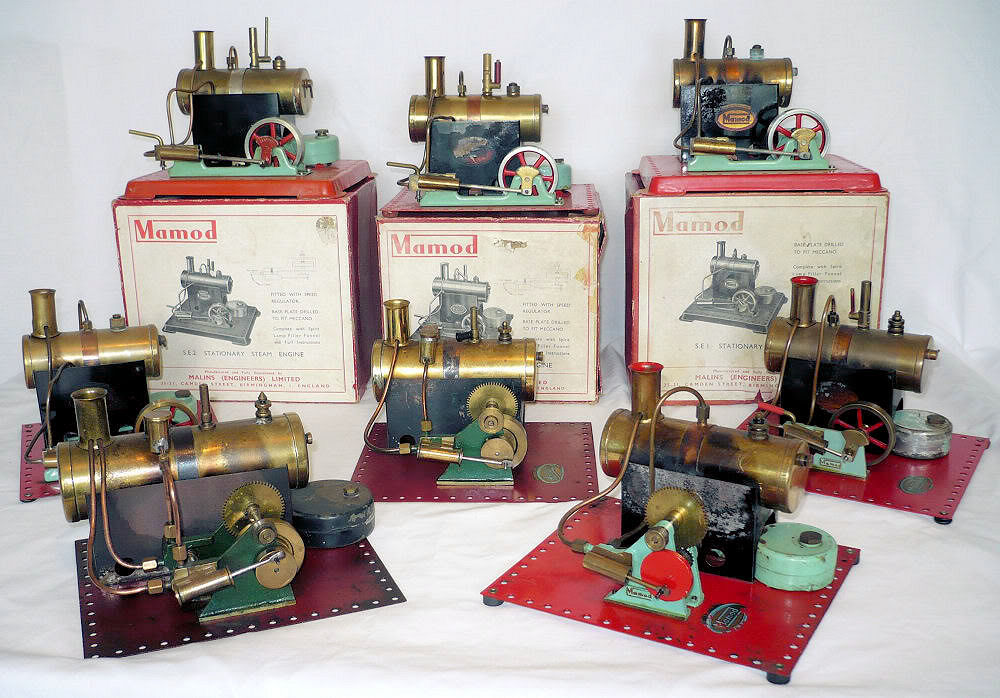 Mamod Steam Engines.