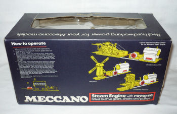 Meccano horizontal Steam engine.